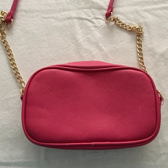 🎉Purse Sale🎉 Hot Pink Crossbody Purse By LD - Picture 8 of 9